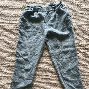 Not Perfect Linen Athens Pants - S/M - Swedish Blue